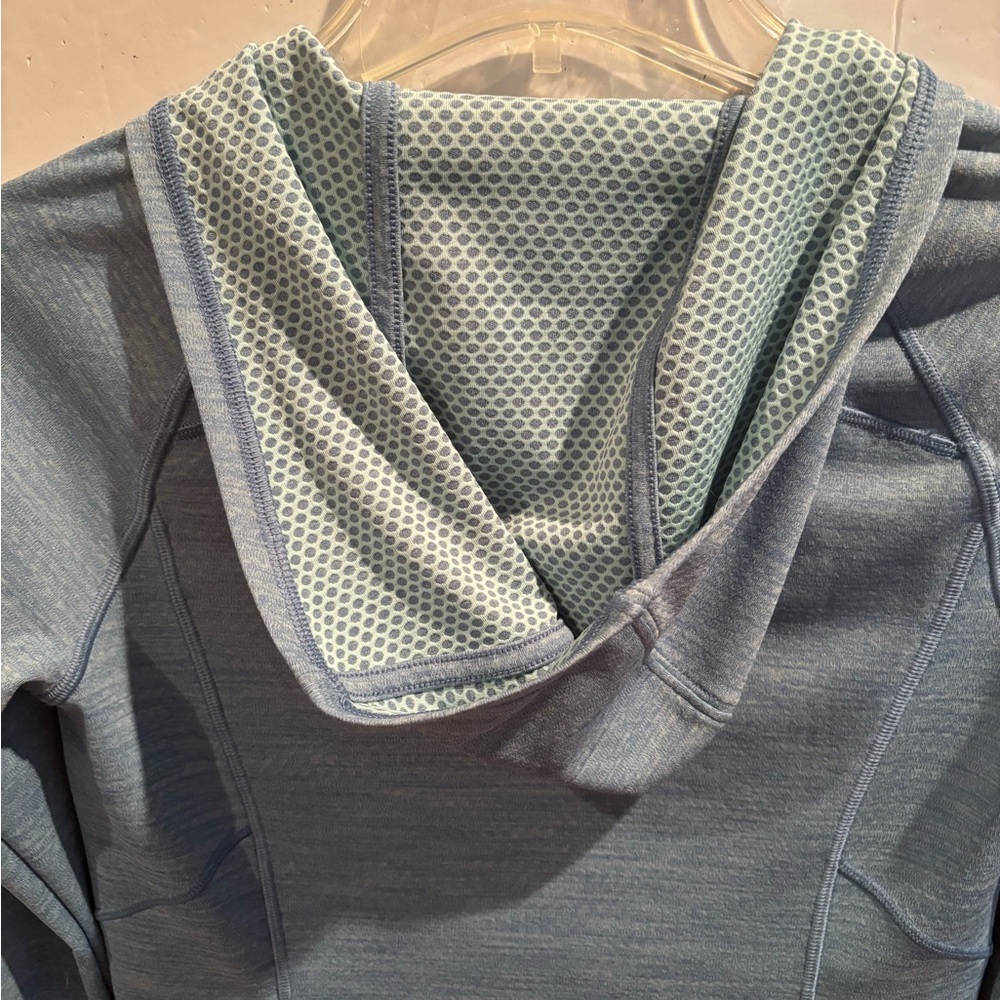 REI CO-OP XS Light Blue Hoodie - Picture 7 of 13